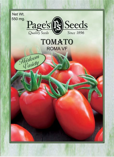 Tomato Roma VF | The Page Seed Company, Inc