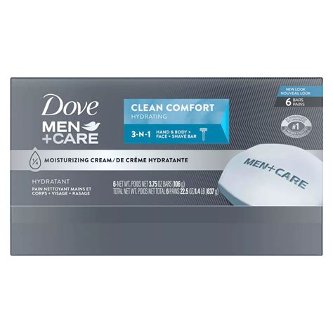 Dove Men Care Body Soap And Face Bar Clean Comfort Shop Hand And Bar