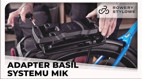 Adapter Basil Mik Do Baga Nika Rowerowego Do Monta U Sakw Oraz Koszyk W