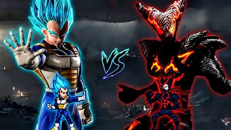 Vegeta St Op New Vs Monster Garou Op In Jump Force Mugen Youtube