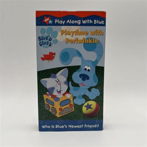 Blues Clues Playtime With Periwinkle Vhs 2001 Nick Jr Classic