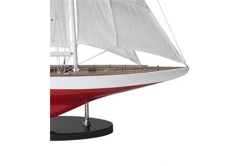 Yacht Ranger Model 1937 Famous Americas Cup Racing Sailboat