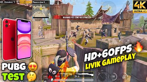 IPhone 11 Pubg Test Hd 60fps Solo Vs Squad Livik Gameplay