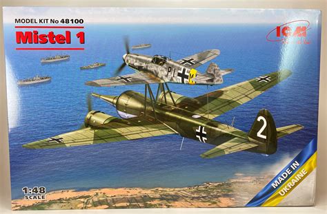 148 Icm Mistel 1 Aircraft Reviews Large Scale Modeller