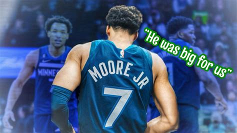 Wendell Moore Jr Does Exactly What Timberwolves Need Will He Stick In