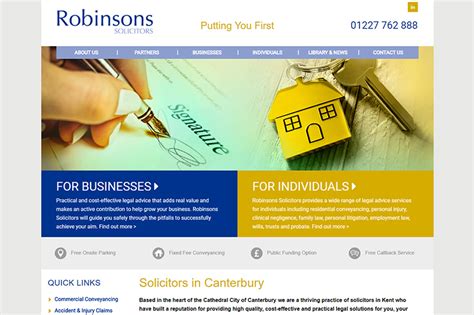 Robinsons Solicitors Canterbury Kent Uk Lawyers Law And Legal