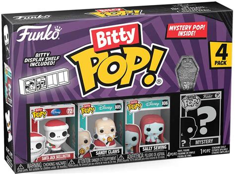 Funko Bitty Pop Tnbc Santa Jack Pk Wholesale