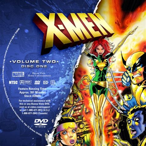 X Men Cartoon Dvd