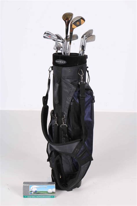 Vintage Walter Hagen Golf Clubs with Bag | EBTH