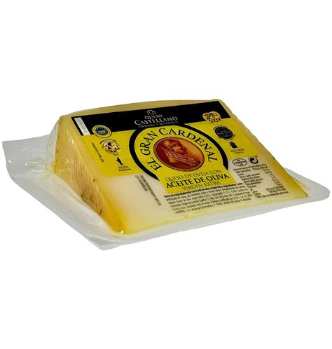 Comprar CUÑA QUESO GRAN CARDENAL OVEJA ACEITE 200 G Quesos en Condisline