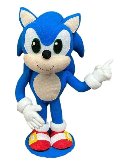 Aluguel Sonic Personagem De Feltro Cm Fuxica Loca Es De Kits E