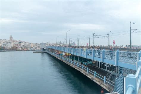 Galata Bridge Turkish Galata Koprusu Editorial Photography Image Of