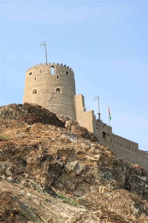 Mutrah Fort, Muscat, Oman stock image. Image of muscat - 172084251