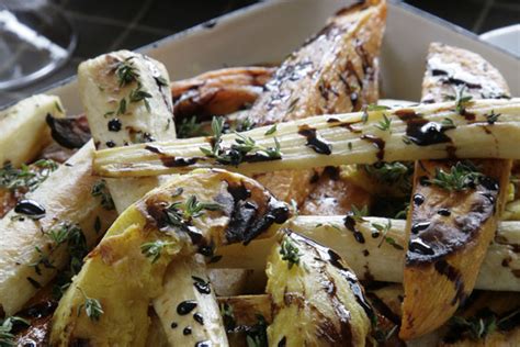 Katie Brown Roasted Root Vegetables Balsamic Glaze