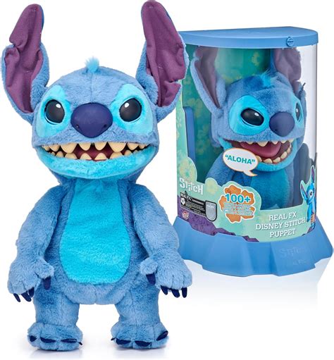 Wow Stuff Realfx Disney Stitch Peluche De Lilo Stitch Peluche