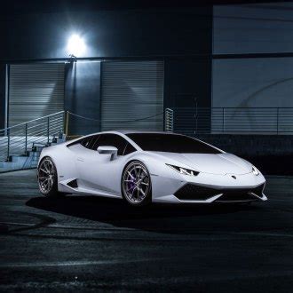 Mean Gray Lamborghini Huracan Gets Carbon Fiber Front Lip Carid