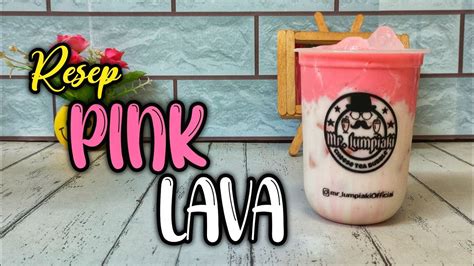 🔴resep Pink Lava Minuman Kekinian Terbaru Youtube