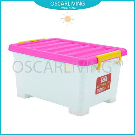 Jual Container Box Sl Plastic Cb 16 Liter Kotak Penyimpanan Plastik