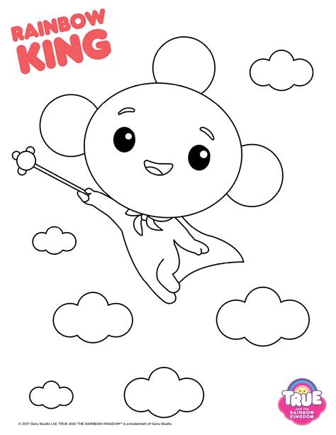 15 Free Printable True And The Rainbow Kingdom Coloring Pages