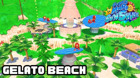 Gelato Beach All Episodes Walkthrough Gameplay Super Mario Sunshine