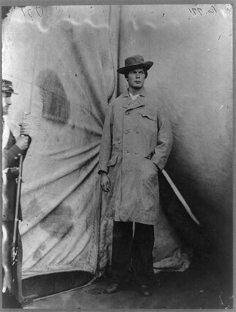 Lewis Payne Lincoln Conspirator Full Length Portrait Standing In