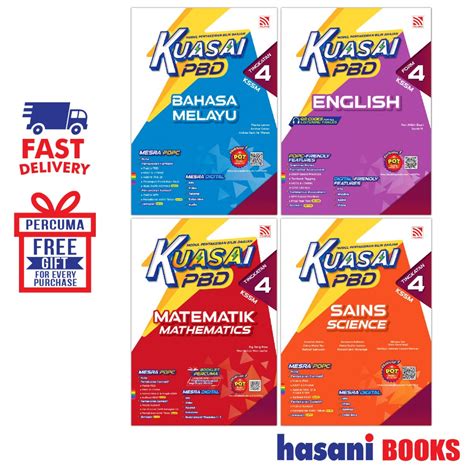 Hasani Pelangi Buku Latihan Kuasai PBD Tingkatan 4 Shopee Malaysia