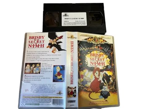 Ancienne Cassette Vhs Magn Toscope Film Dessin Anim Brisby Et Le