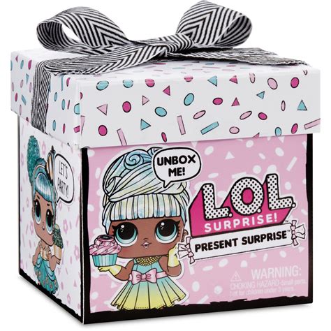 LOL Surprise! Present Surprise Doll with 8 Surprises - Assorted* | BIG W