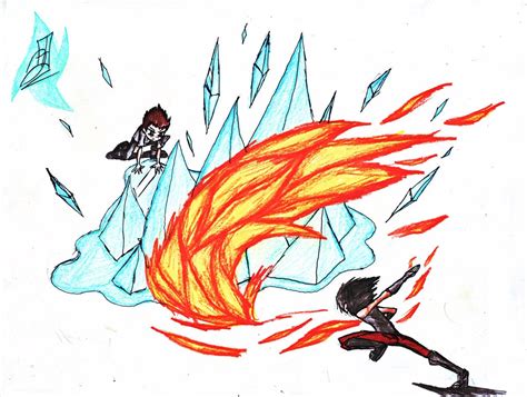 Hielo Vs Fuego 2 By Jhony Rex On DeviantArt