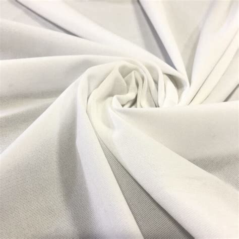 White Polyester Lining Deadstock Fabrics Pine Crest Fabrics