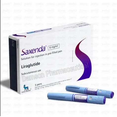 Saxenda Liraglutide Mg Injection Iu Ml Packaging Size Ml At