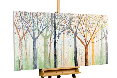 Acrylic Painting Abstract Trees Branches KunstLoft