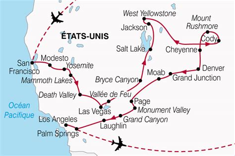 Circuit Aux Etats Unis Splendeurs De Louest Américain 19 Jours