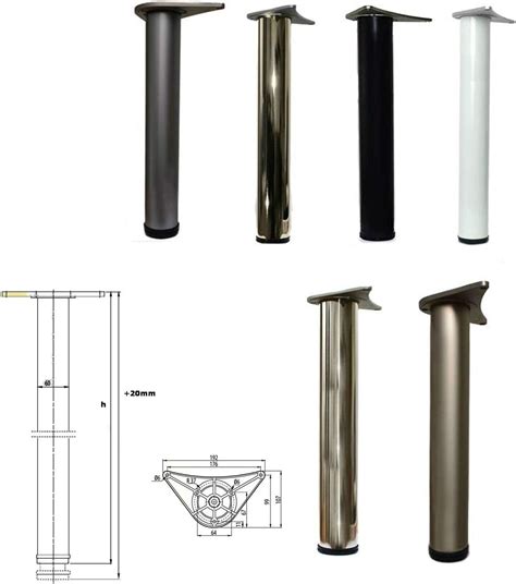 Adjustable Breakfast Bar Worktop Support Table Leg