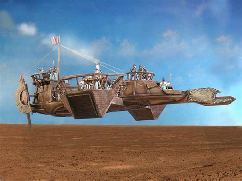 TMP Space 1889 Gunboats Topic Steampunk Airship Sci Fi Ship