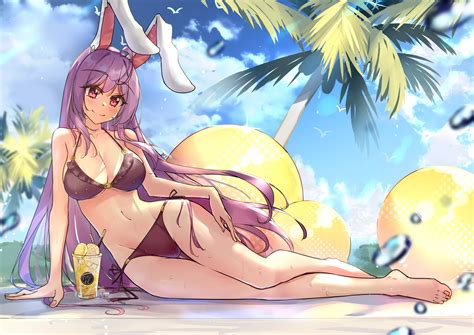 Reisen Bikini Nudes By NitroxTouhou