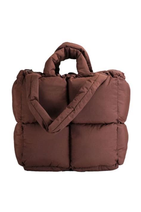 whiney large puff tote bag  colors   crochet bag