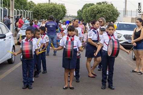 Cmei João Lopes Da Silva - A Tribuna MT - Crianças da CMEI João Lopes realizam desfile de 7 setembro