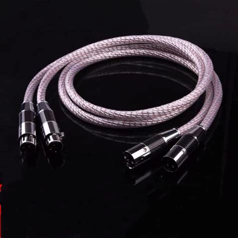 High Quality Hifi Audio Cable Double Xlr Male To Female Balanced Cable