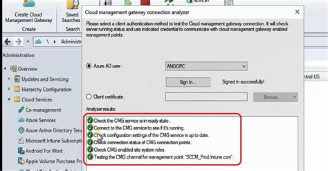 Sccm Cmg Connection Analyzer Tool Tips Anoopcnair