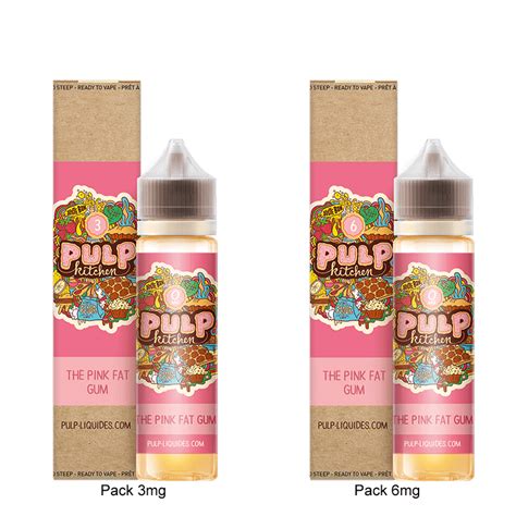 Pack The Pink Fat Gum Ml Pulp Lca Distribution