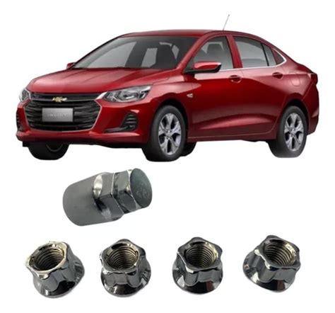 Birlos De Seguridad Nuevo Chevrolet Onix Acero Solido Env O Gratis