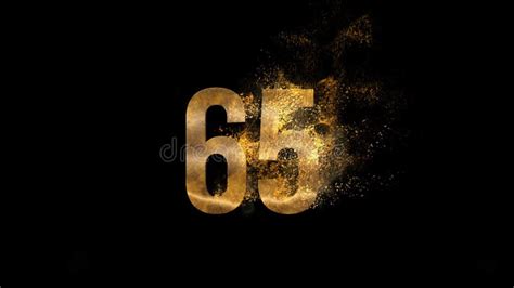 Golden Number From Particles Numbering Sixty Five Golden Numbers