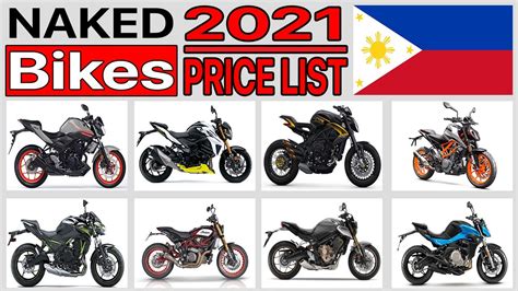 Naked Motorcycle Price List In Philippines 2021 YouTube