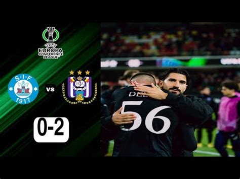 Silkeborg Vs Rsc Anderlecht Highlights All Goals Uefa Europa