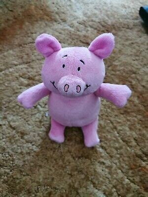 PERCY PIG M&S Plush Soft Toy Cuddly Teddy Comforter 8" Marks Spencer £9.99 - PicClick UK