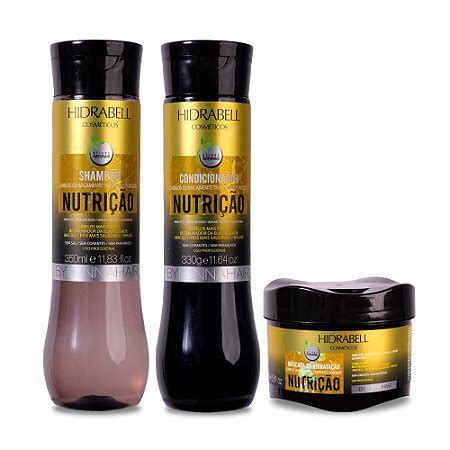 Kit Nutrição Hidrabell Hidrabell Cosméticos LOJA OFICIAL