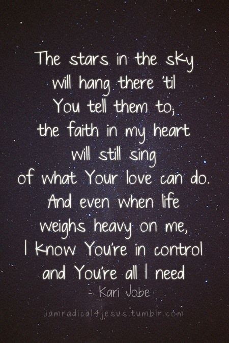 Stars In The Sky By Kari Jobe One Of My Absolute Favorites