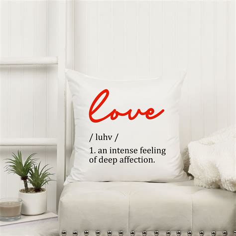 Love definition Couple Pillow - Isprintable Shop