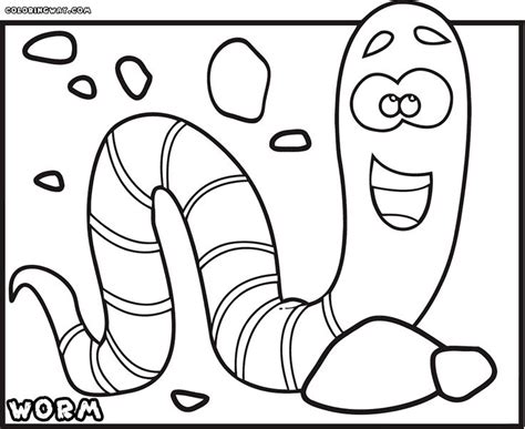 Herman The Worm Coloring Page Coloring Pages